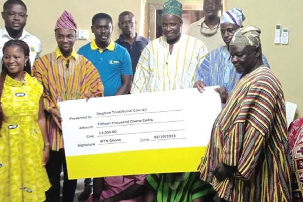 MTN Ghana supports Damba festival