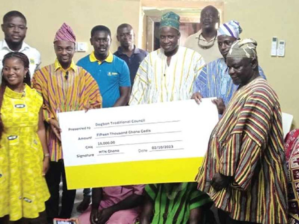 MTN Ghana supports Damba festival