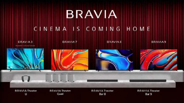 Sony Unveils Bravia TV and Home Audio Products for 2024