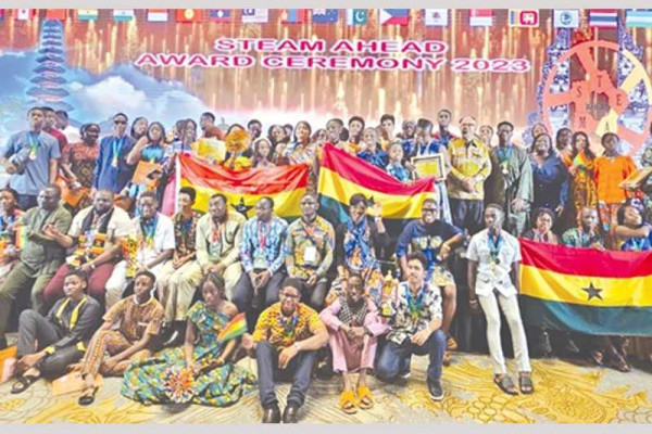 Ghana shines in STEAM International Tournament - Team collects gold, silver, bronze