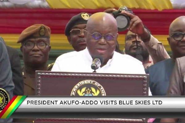 Akufo-Addo pledges support for local manufacturing companies