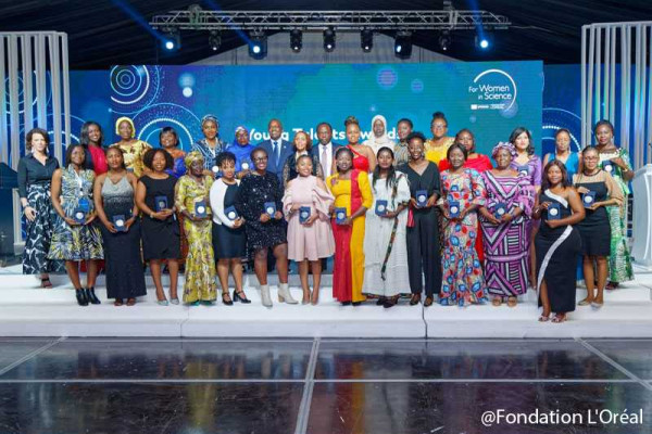 30 brilliant African women scientists rewarded on Thursday November 9th, 2023, during the 2023 ...