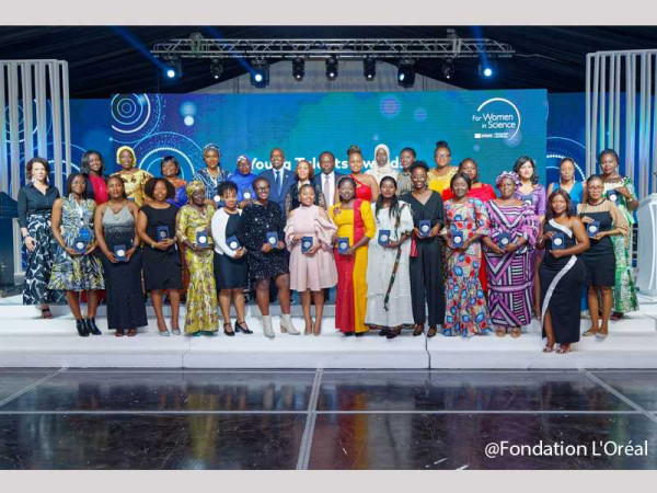 30 brilliant African women scientists rewarded on Thursday November 9th, 2023, during the 2023 ...