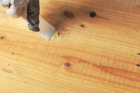 How to Sand Down Wood Fillers