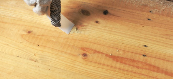 How to Sand Down Wood Fillers