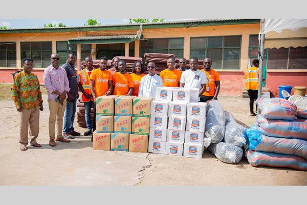 Fidelity Bank Ghana Donates Emergency Relief Items to Aid Flood Victims in Volta Region