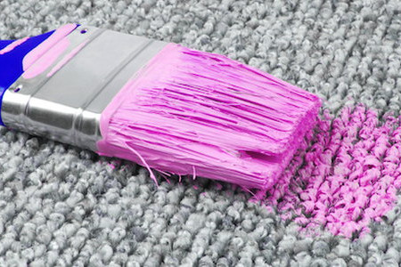 How to Clean Water-based Paint out of Your Carpets