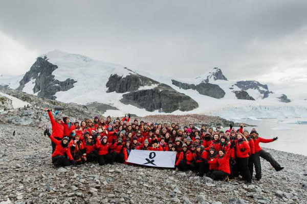 Largest all-women voyage to set sail for Antarctica