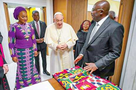 Bawumia, Pope discuss Ghana-Vatican relations