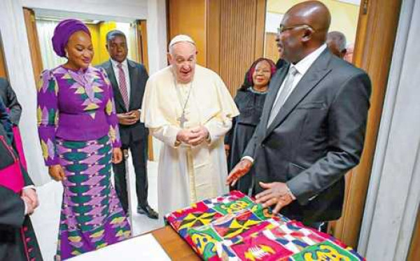 Bawumia, Pope discuss Ghana-Vatican relations