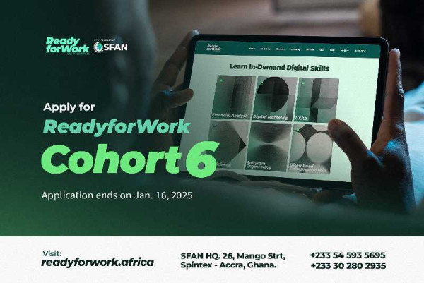 SFAN opens application for AI-powered ReadyforWork Cohort 6 