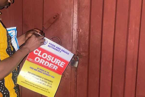 FDA suspends operations of nine sachet water producers in Western North Region 