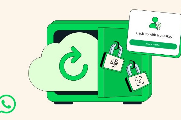 WhatsApp adds passkey protection to end-to-end encrypted backups 