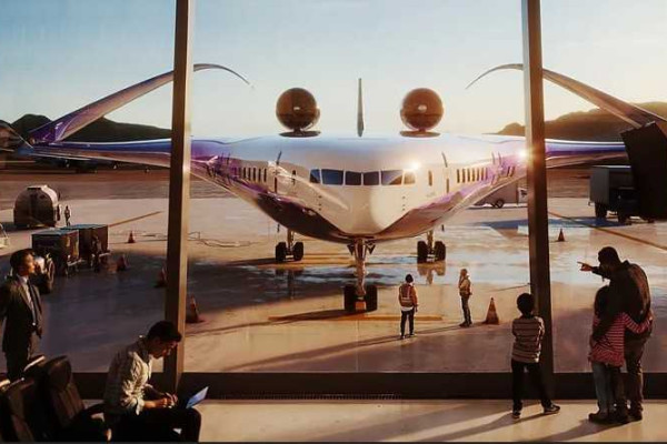 Blended wings: The sci-fi aircraft concept that could appear at an airport near you 