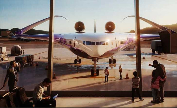 Blended wings: The sci-fi aircraft concept that could appear at an airport near you 