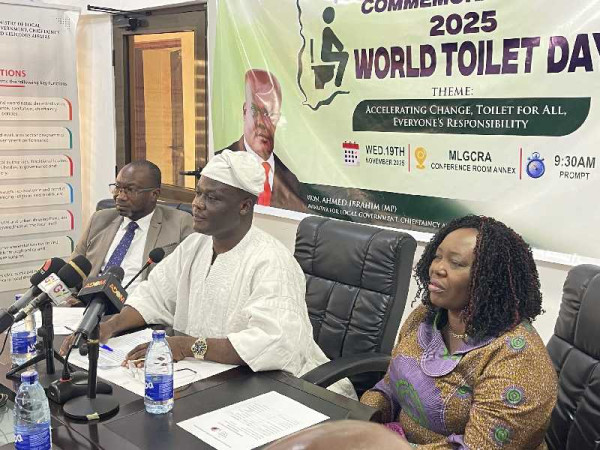 Households must treat toilets as a basic need, not a luxury – Minister 