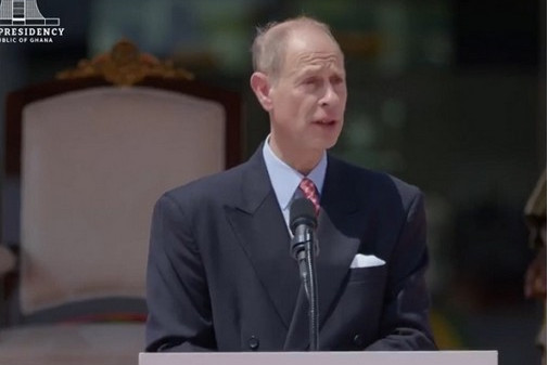 Prince Edward reaffirms UK–Ghana partnership, Praises shared heritage 