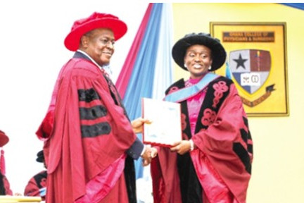 350 Physicians, surgeons inducted into Ghana College 