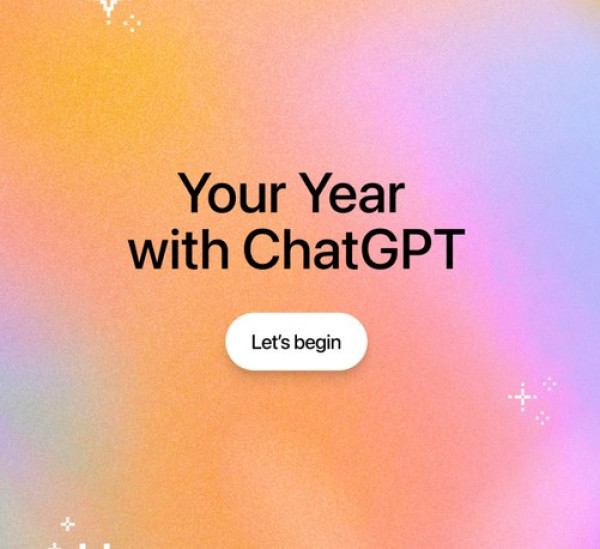 ChatGPT launches a year-end review like Spotify Wrapped 