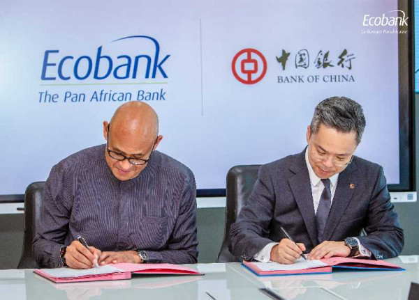 Ecobank Group and Bank of China Partner to Strengthen China-Africa Financial Cooperation 