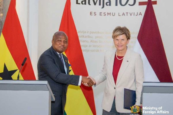 Ablakwa arrives in Latvia to pursue justice for deceased Ghanaian student 