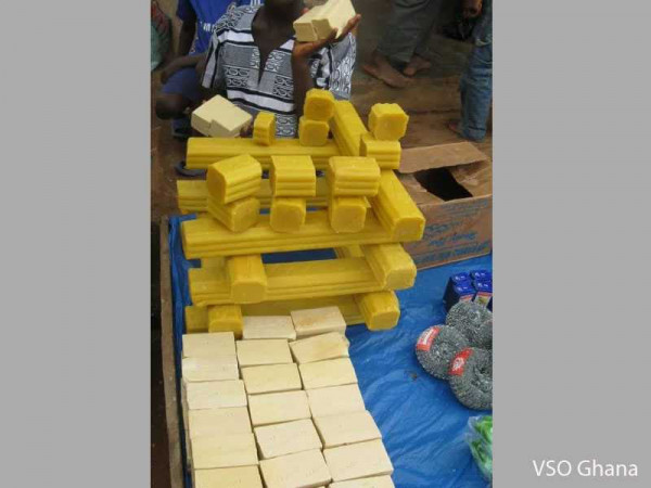 NGO hand over soap making, block cutting factory to two communities