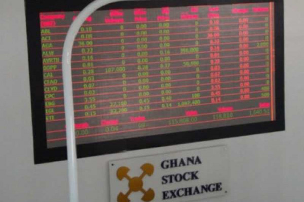 Ghana Stock Exchange records GHC 194 million in traded shares from January to June