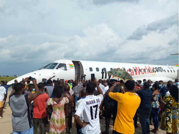 Africa World Airlines promises commercial flights to Ho in three weeks after test flight