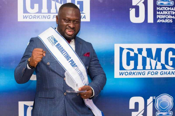 Edward Amoako adjudged CIMG Marketing Practitioner of the Year