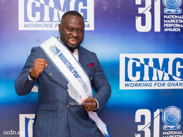 Edward Amoako adjudged CIMG Marketing Practitioner of the Year