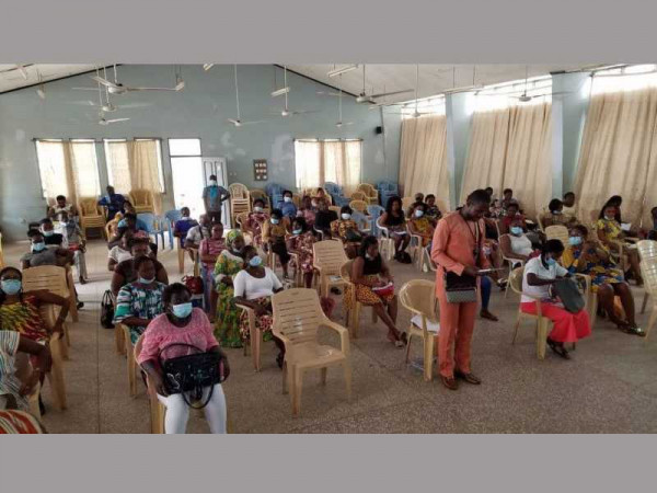 Beneficiaries of CAP receive training in Ho