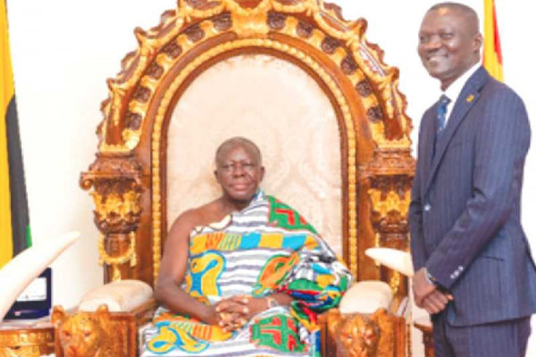 Asantehene charges banks to support businesses