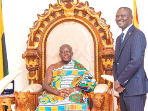 Asantehene charges banks to support businesses