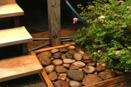 How to Create an Outdoor Foot Washing Station 