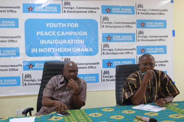 STAR Ghana Foundation, Peace Council launch youth for peace campaign 