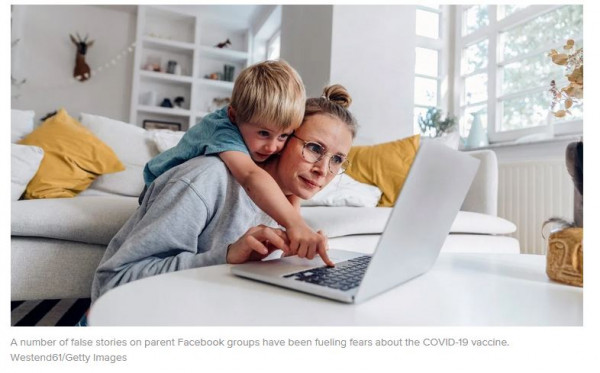 Debunking COVID-19 Vaccine Myths Spreading on Parent Facebook Groups