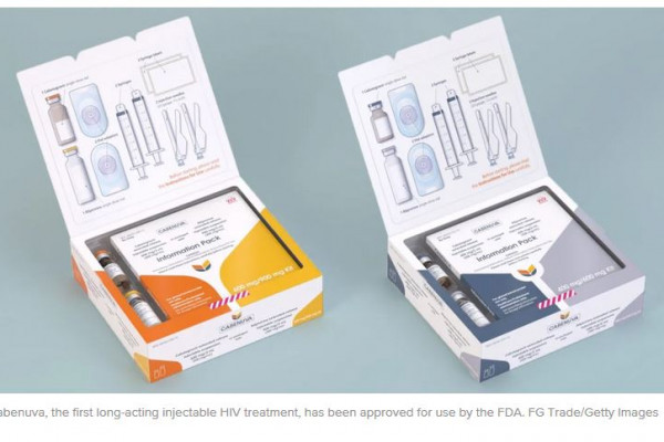 FDA Approves First Injectable Drug Regimen for Adults Living with HIV