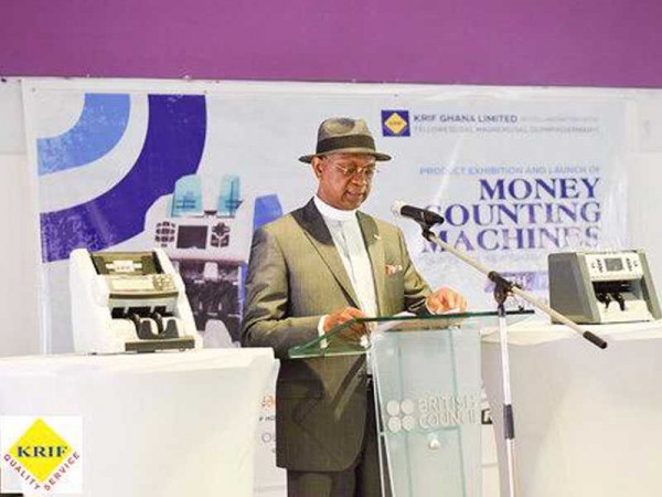 Krif Ghana, Olympia of Germany and Magner of USA launch new money counting machines