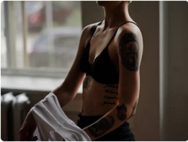 Where are breast cancer lumps most often located?