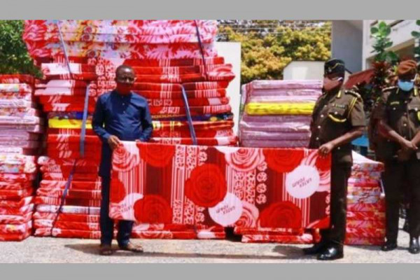  CCF supports Prisons Service with mattresses for inmates