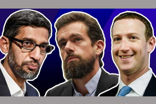 Facebook, Twitter and Google face questions from US senators