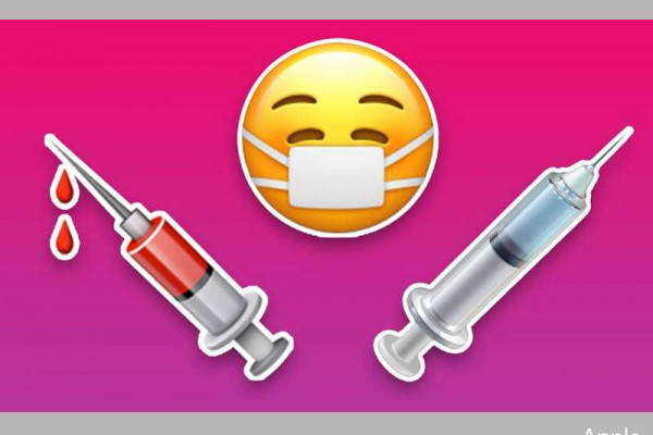 Apple revamps syringe emoji for Covid vaccines