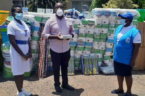 UNHCR donates PPEs to health institutions in Volta Region