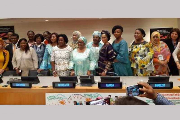 First Lady calls for economic empowerment of women and girls