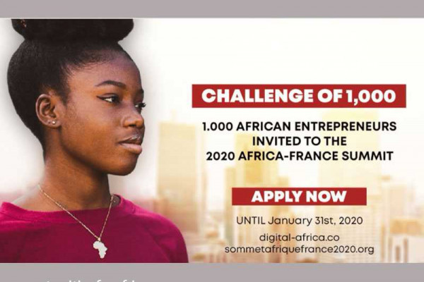 French Government Challenge 2020 for young African Entrepreneurs opens