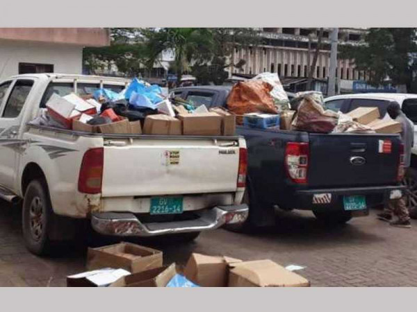 FDA destroys unwholesome goods from markets in the Western Region