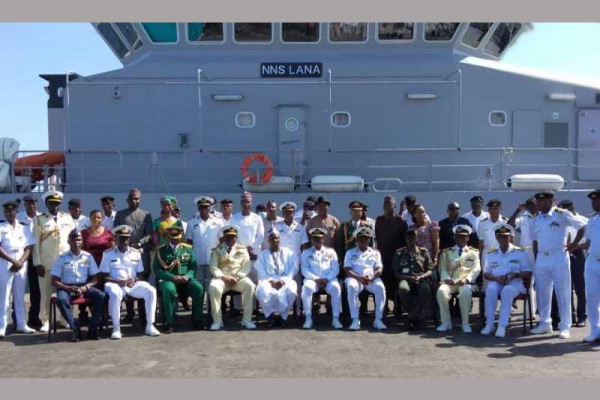 New Nigerian Navy Ship voyages to Tema Port en-route Nigeria