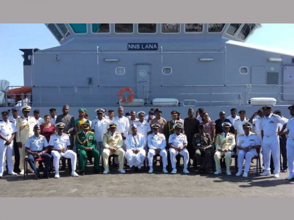 New Nigerian Navy Ship voyages to Tema Port en-route Nigeria