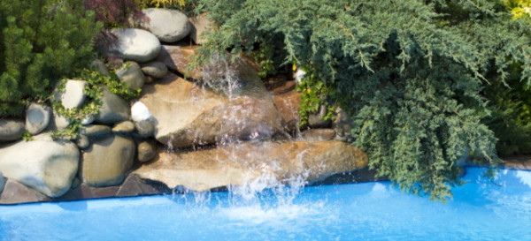 How to Build a Pool Rock Waterfall for a DIY Homeowner in Four Steps