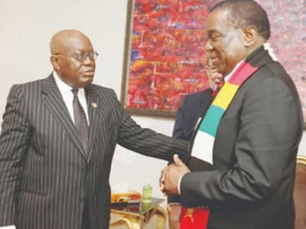 Ghana and Zimbabwe sign cooperation agreement to strengthen relations